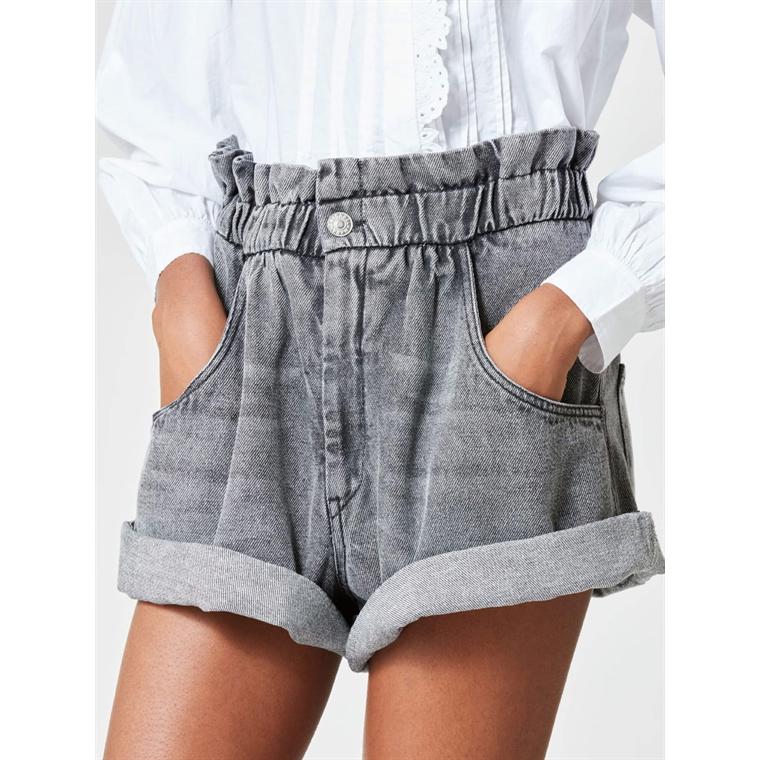 Isabel Marant Etolié Titea Shorts, Grey 